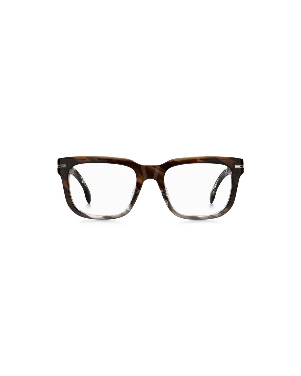 Boss Multicolor Acetate Optical Frames With Temple Logo for men