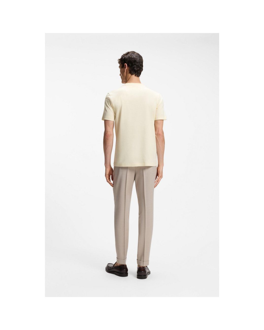 Boss Natural Crew-Neck T-Shirt for men