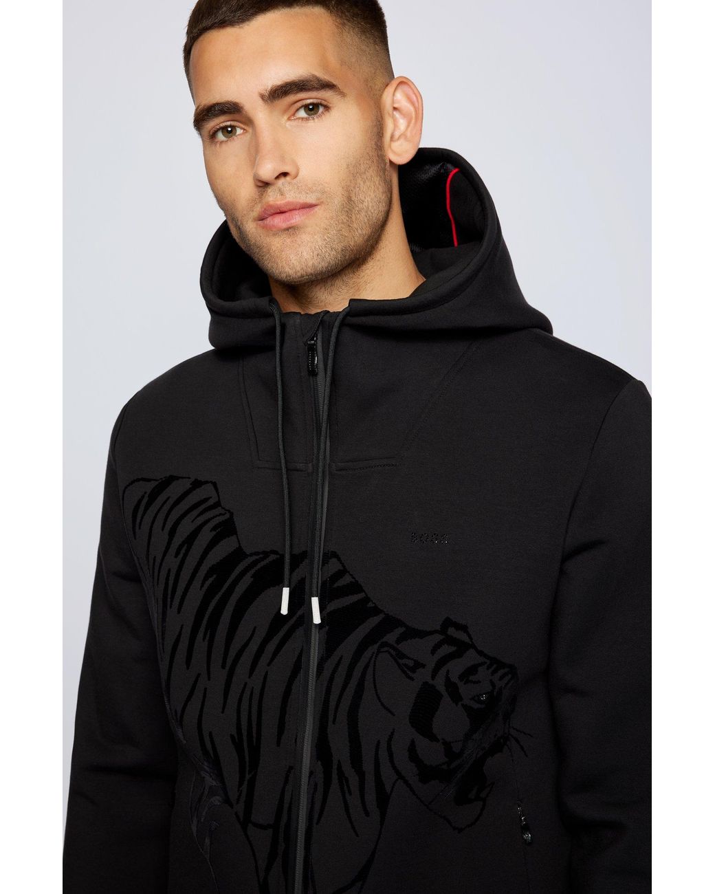 hugo boss tiger hoodie