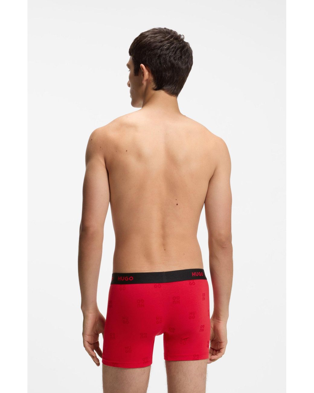 Boxer di HUGO in Red da Uomo