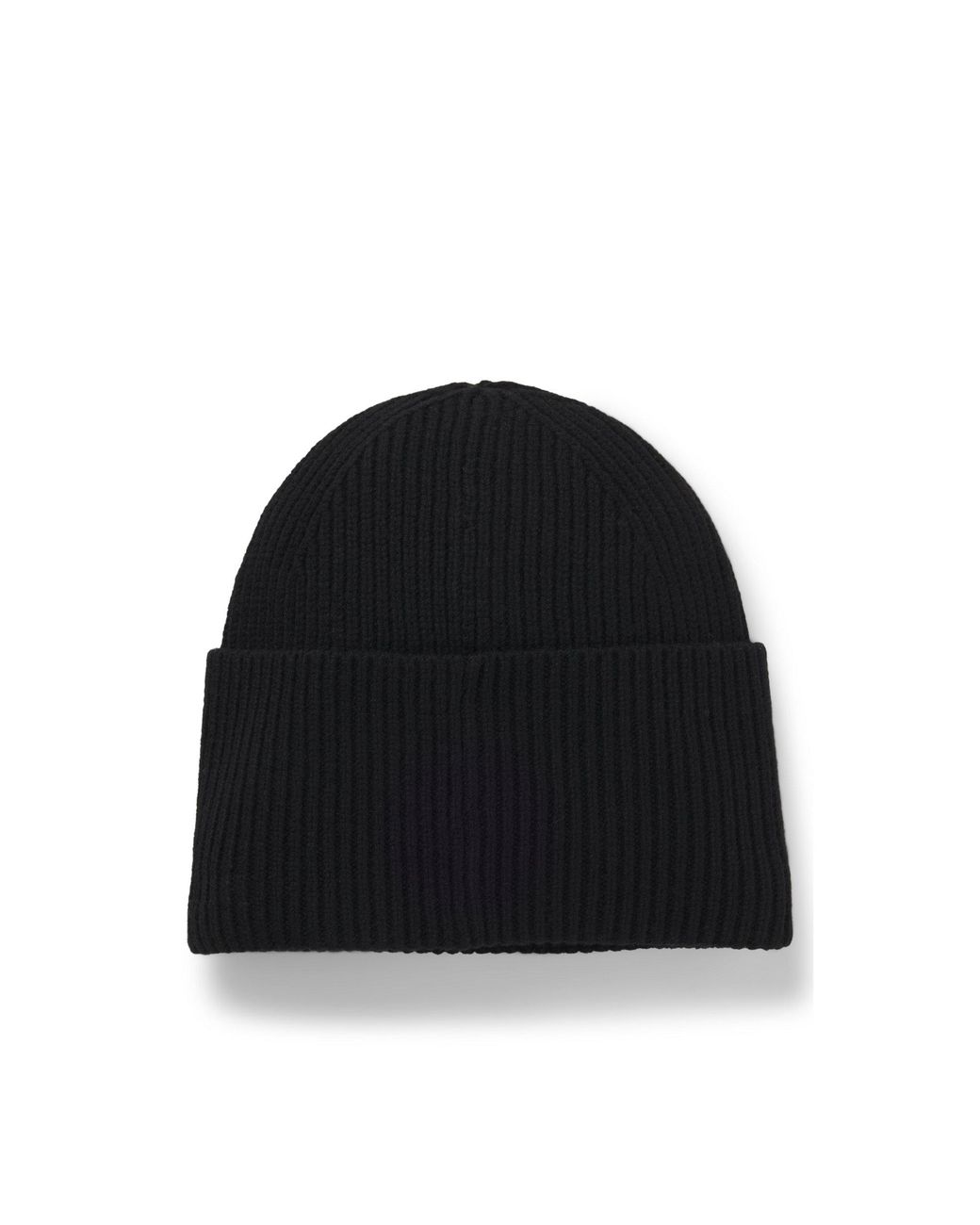 HUGO Black All-Gender Logo Beanie Hat