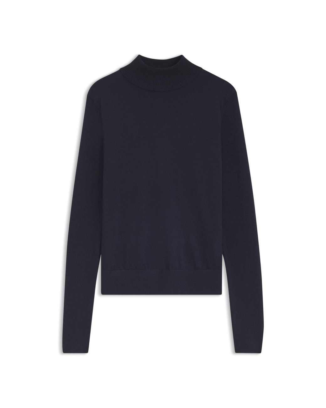 HUGO Blue Mock-Neck Sweater