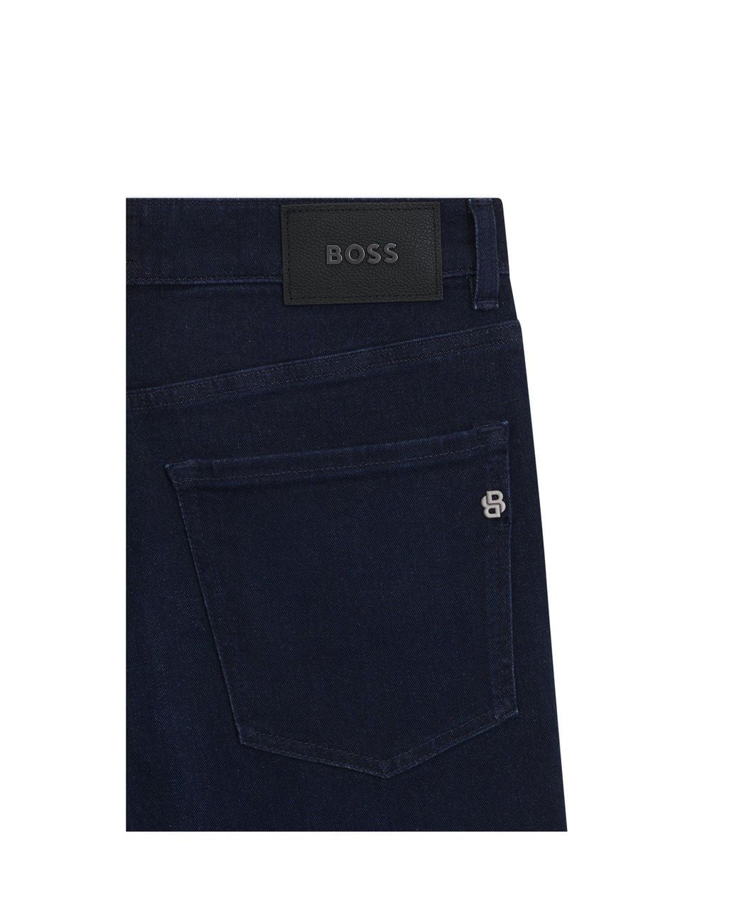 Boss Blue Maine Regular-Fit Jeans for men
