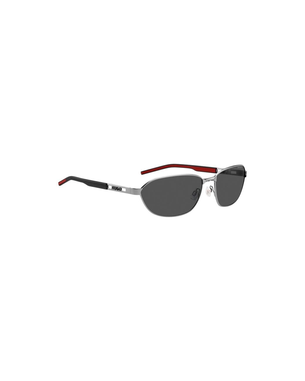 HUGO Multicolor Metal Sunglasses With Cut-Out Logo for men