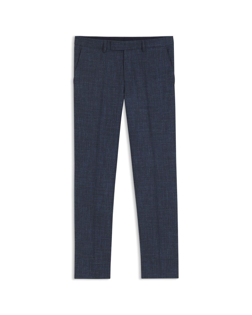 Boss Blue Regular-Fit Trousers for men