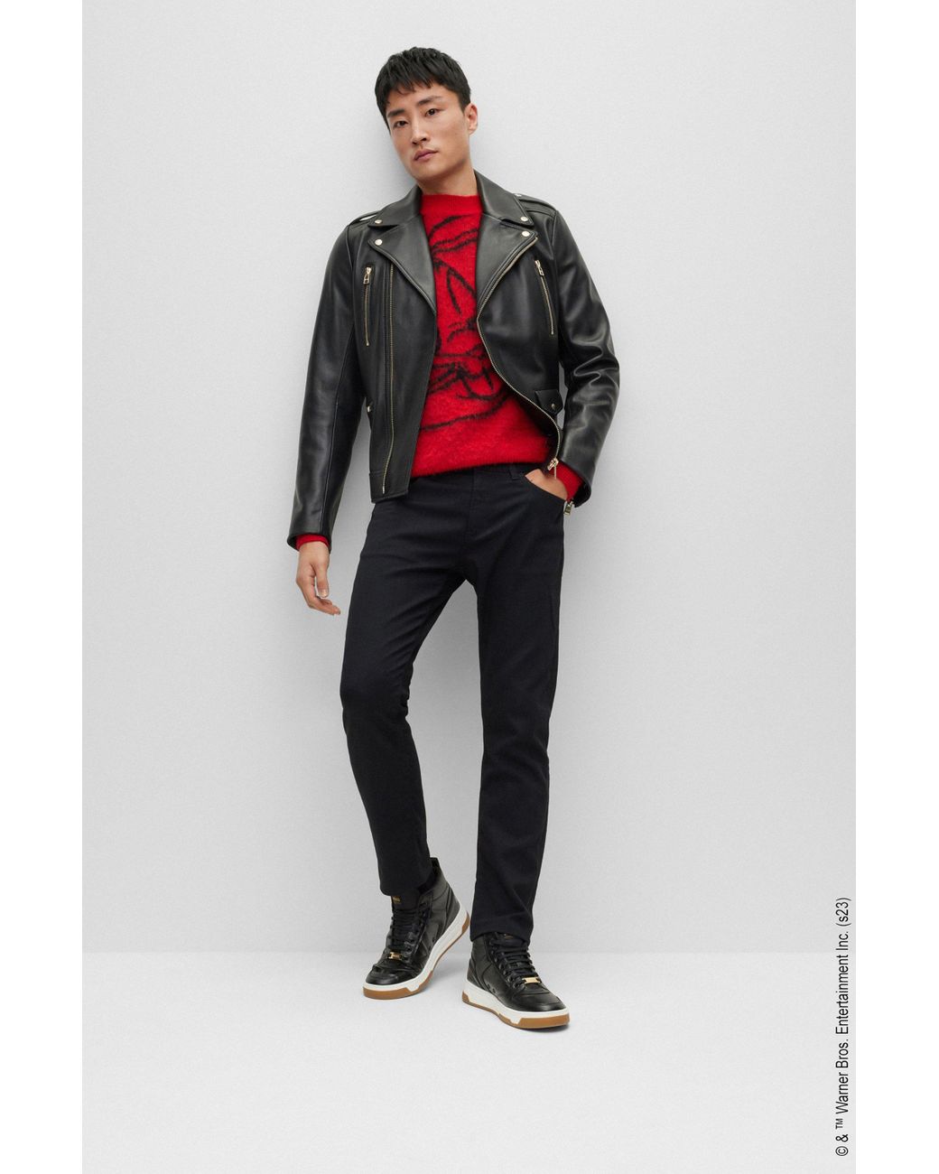LOONEY TUNES x BOSS パーカー ブラック Hugo Boss Black Looney Toons Edition Bugs Hoodie | ModeSens