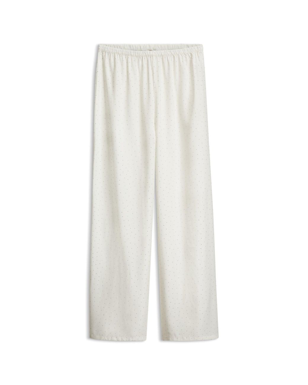 HUGO White Straight-Leg Pyjama Bottoms