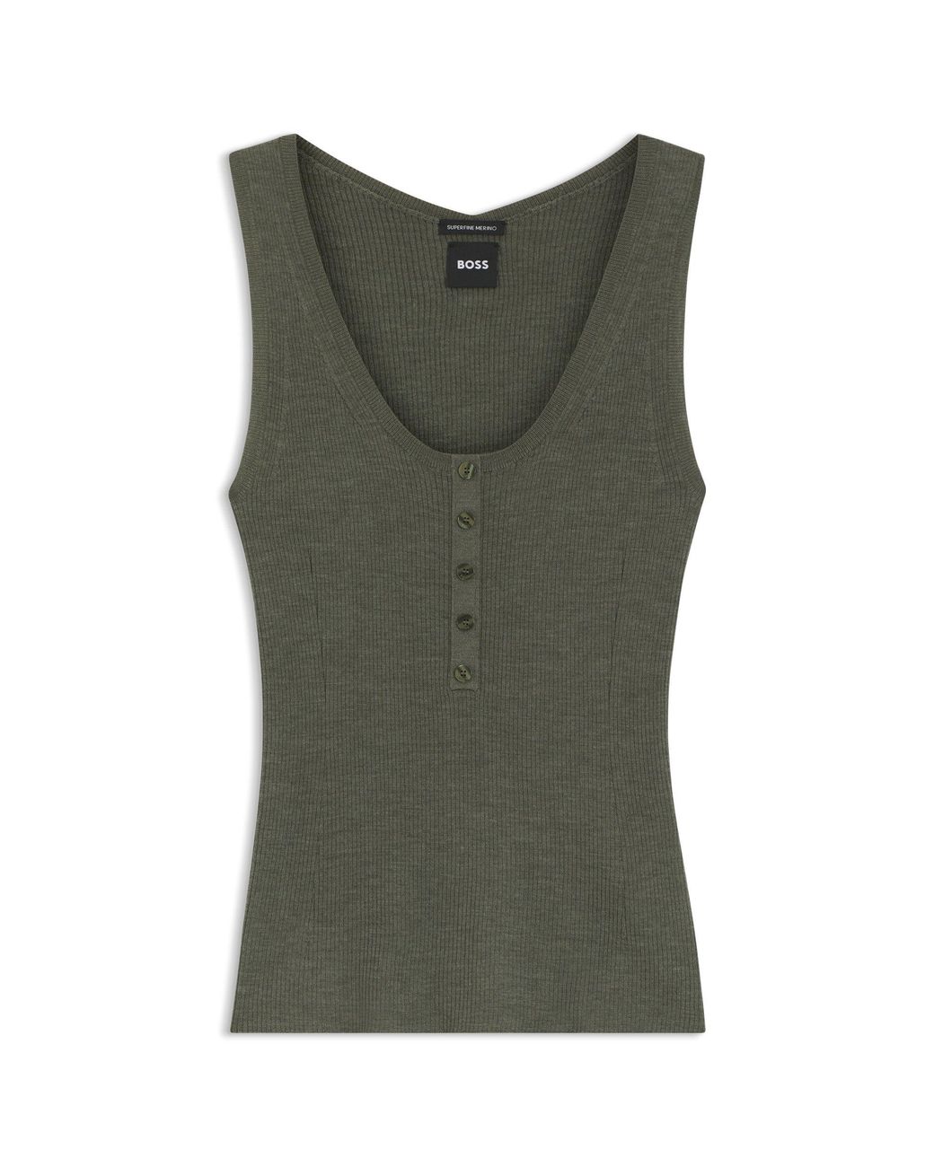 Boss Green Sleeveless Top