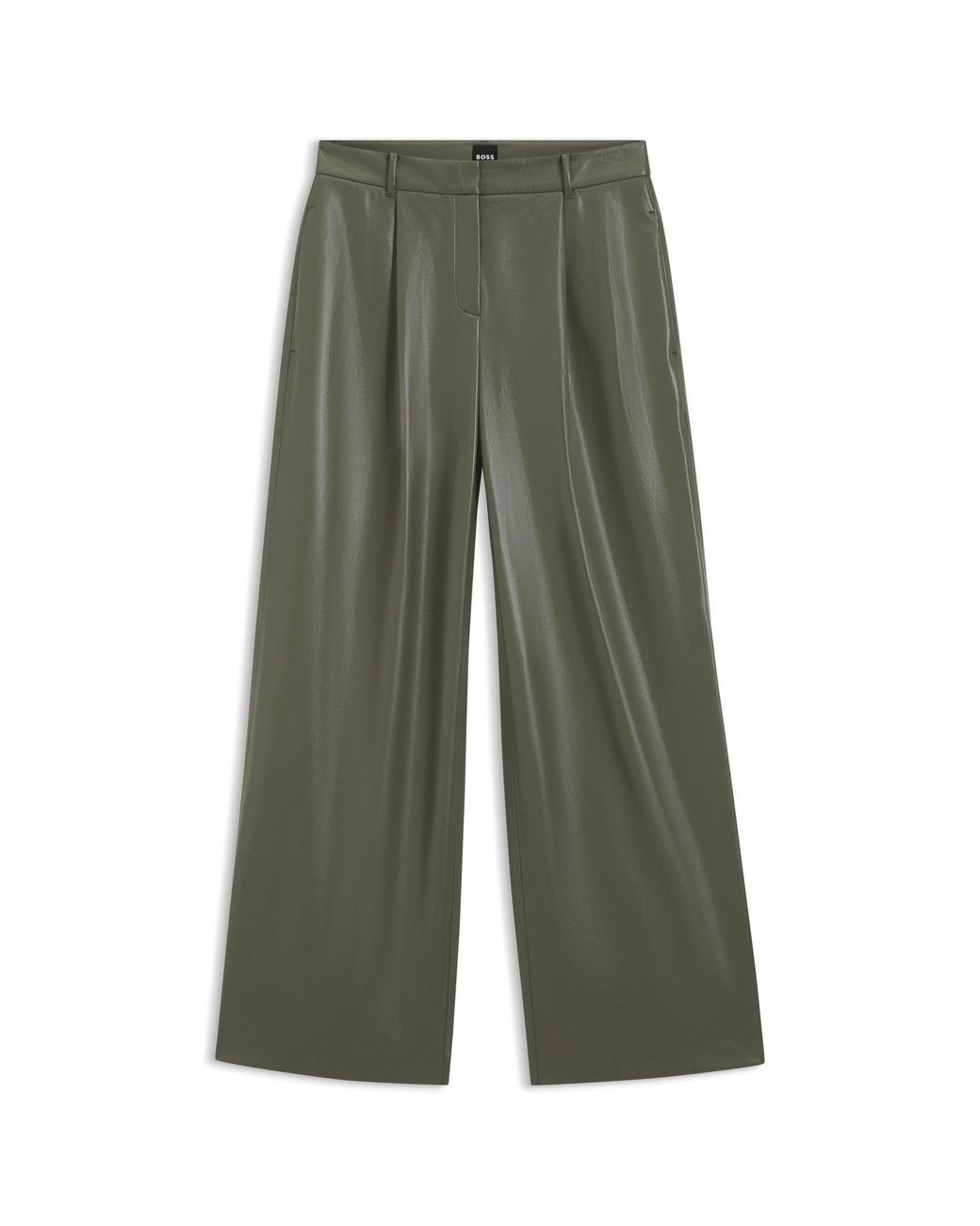 Boss Green Wide-Leg Trousers