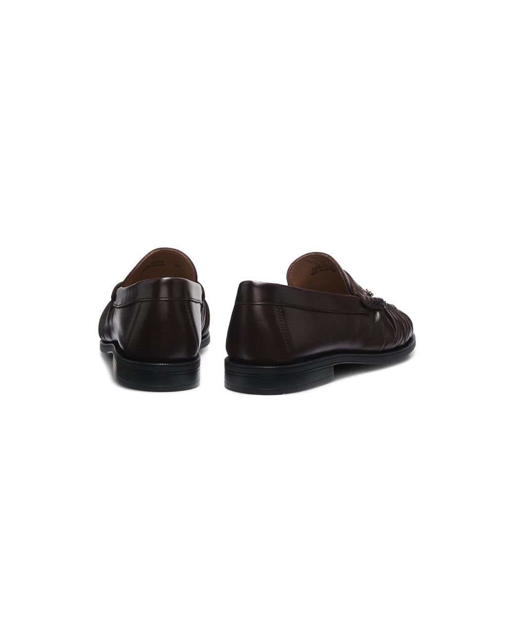 Boss Black Leather Loafers