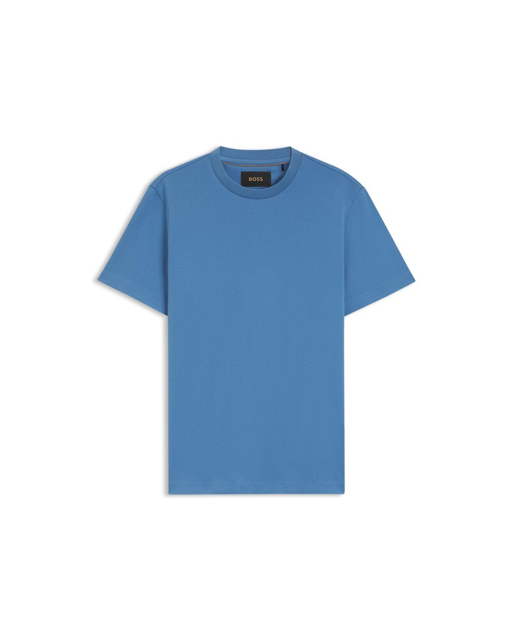 Boss Blue Crew-Neck T-Shirt for men