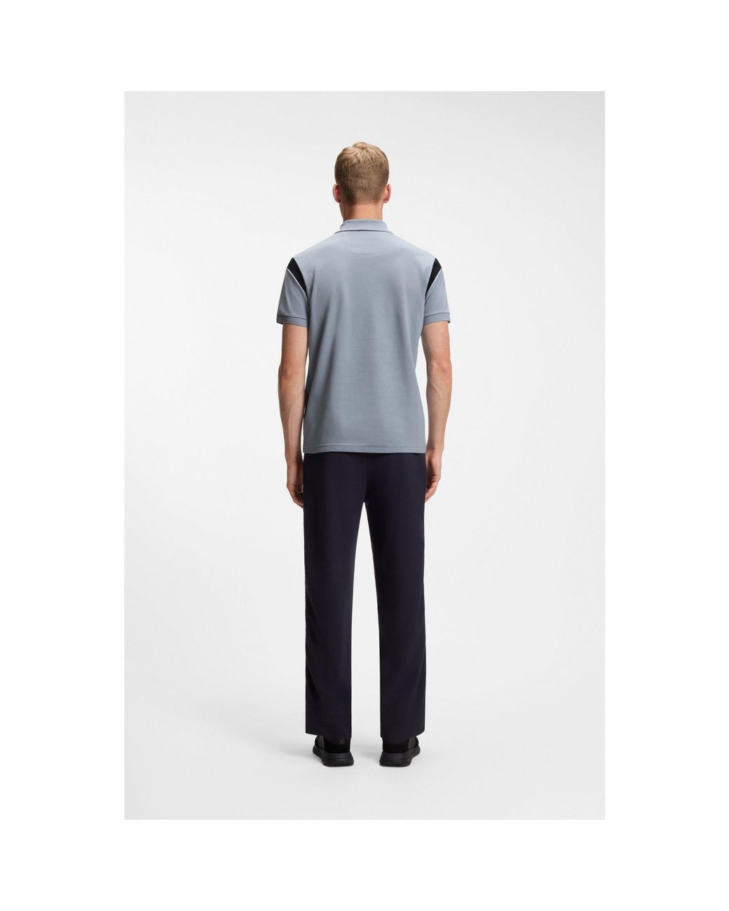Boss Blue Paddy Polo Shirt for men