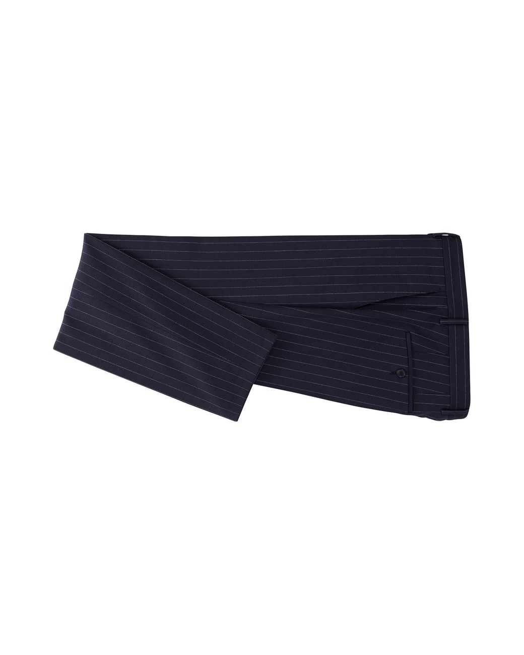 BOSS by HUGO BOSS Cotton Slim-fit Pinstripe Suit In Stretch Fabric in Dark  Blue (Blue) for Men | Lyst UK