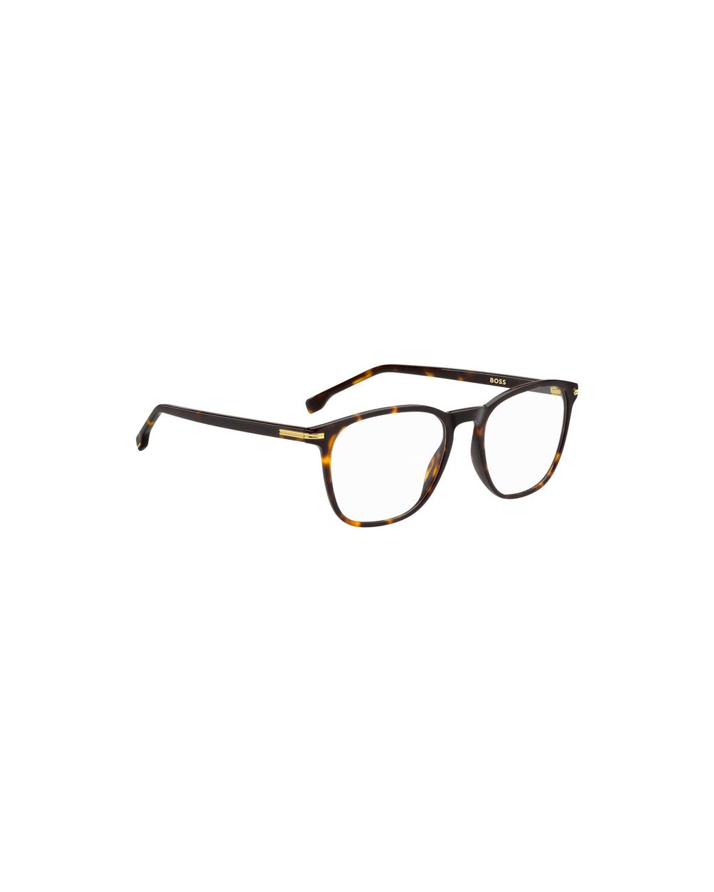 Boss Brown Havana-Acetate Optical Frames With-Tone Hardware for men