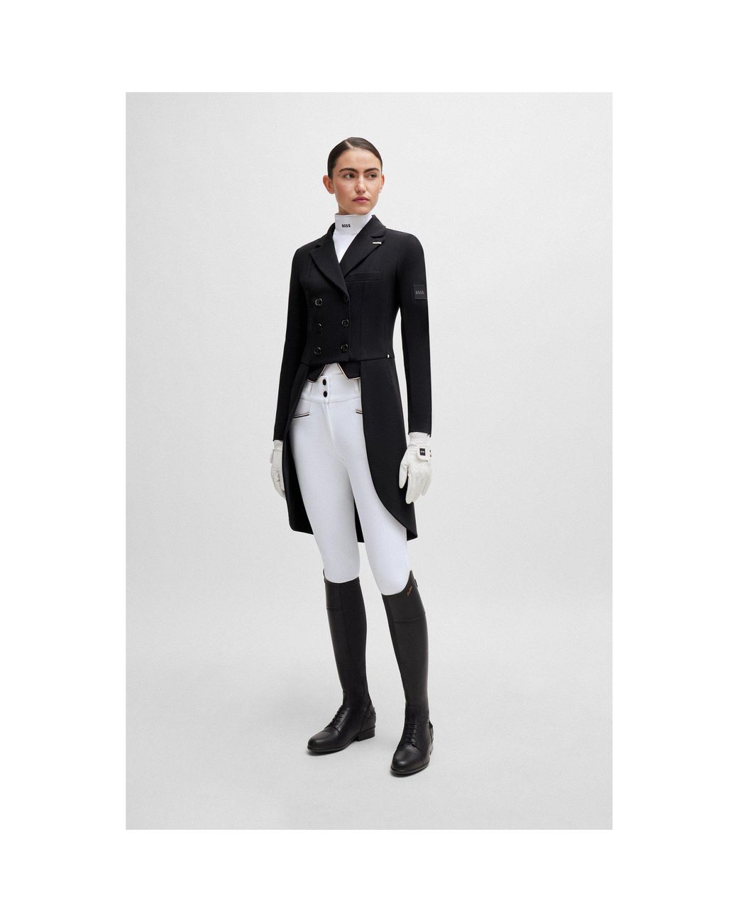 Boss Black Equestrian Tailcoat With Adjustable Tail Weights
