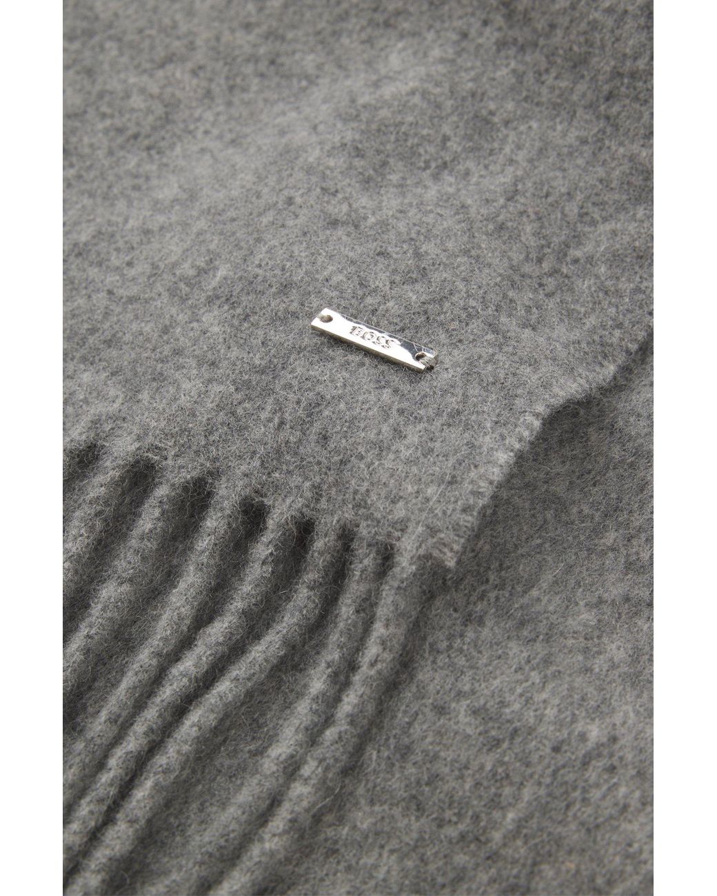 Sciarpa di Boss in Gray da Uomo