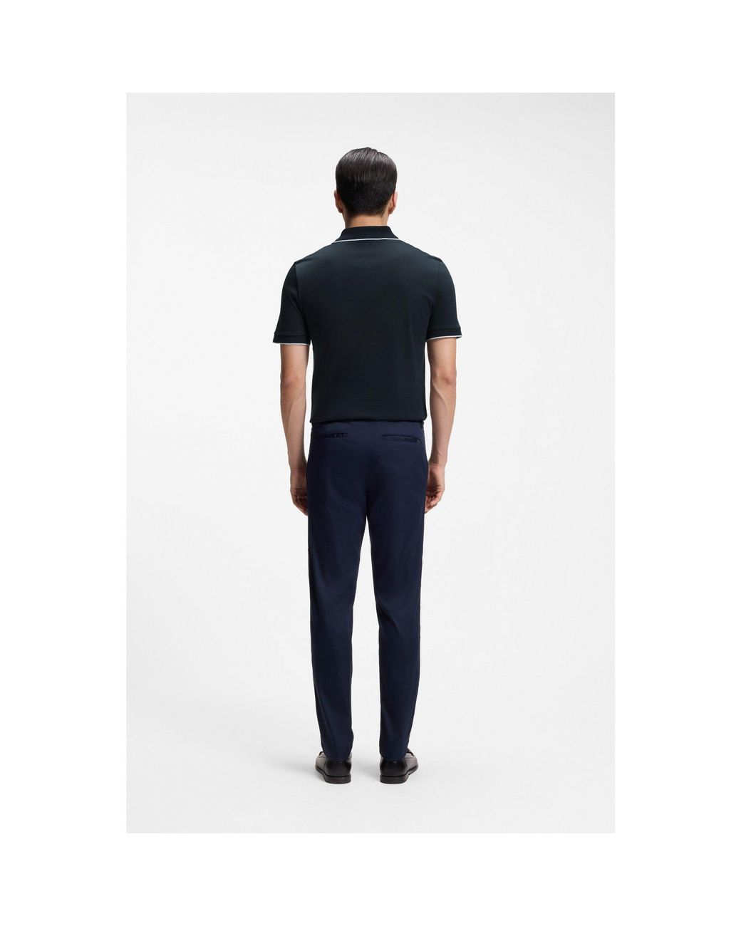 Boss Black Slim-Fit Polo Shirt for men