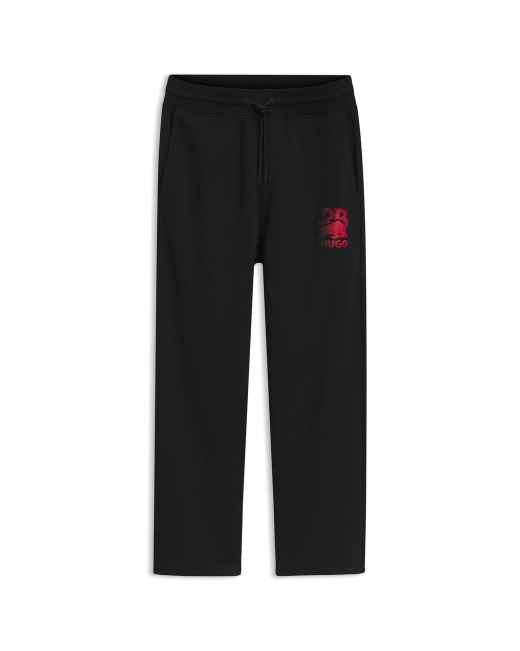HUGO Black X Rb Tracksuit Bottoms With Bull Motif for men