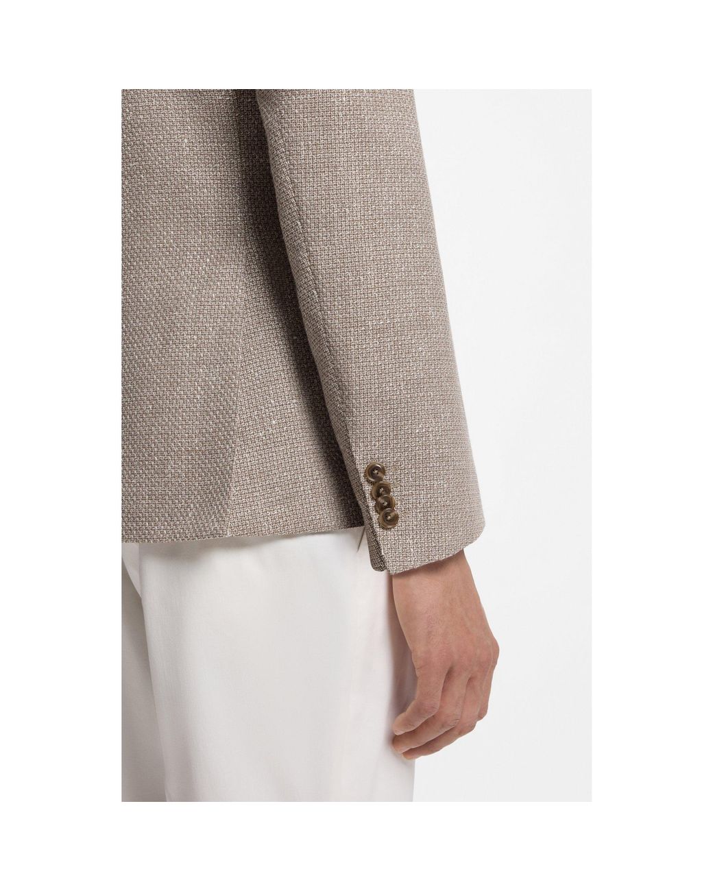 Boss Gray Slim-Fit Blazer for men
