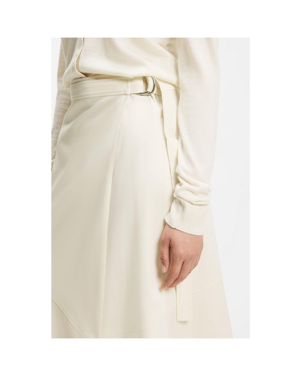 Boss Natural A-Line Wrap Skirt
