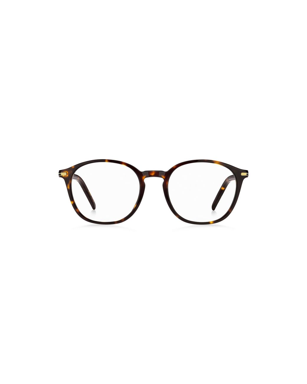 Boss Brown Havana-Acetate Optical Frames With-Tone Hardware
