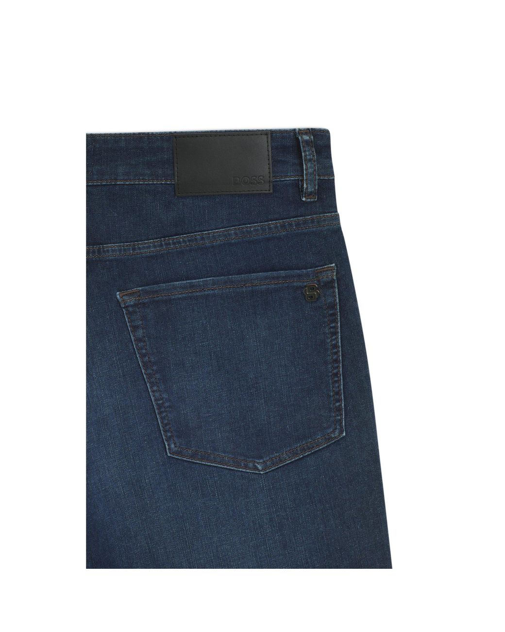 Boss Blue Maine Regular-Fit Shorts for men