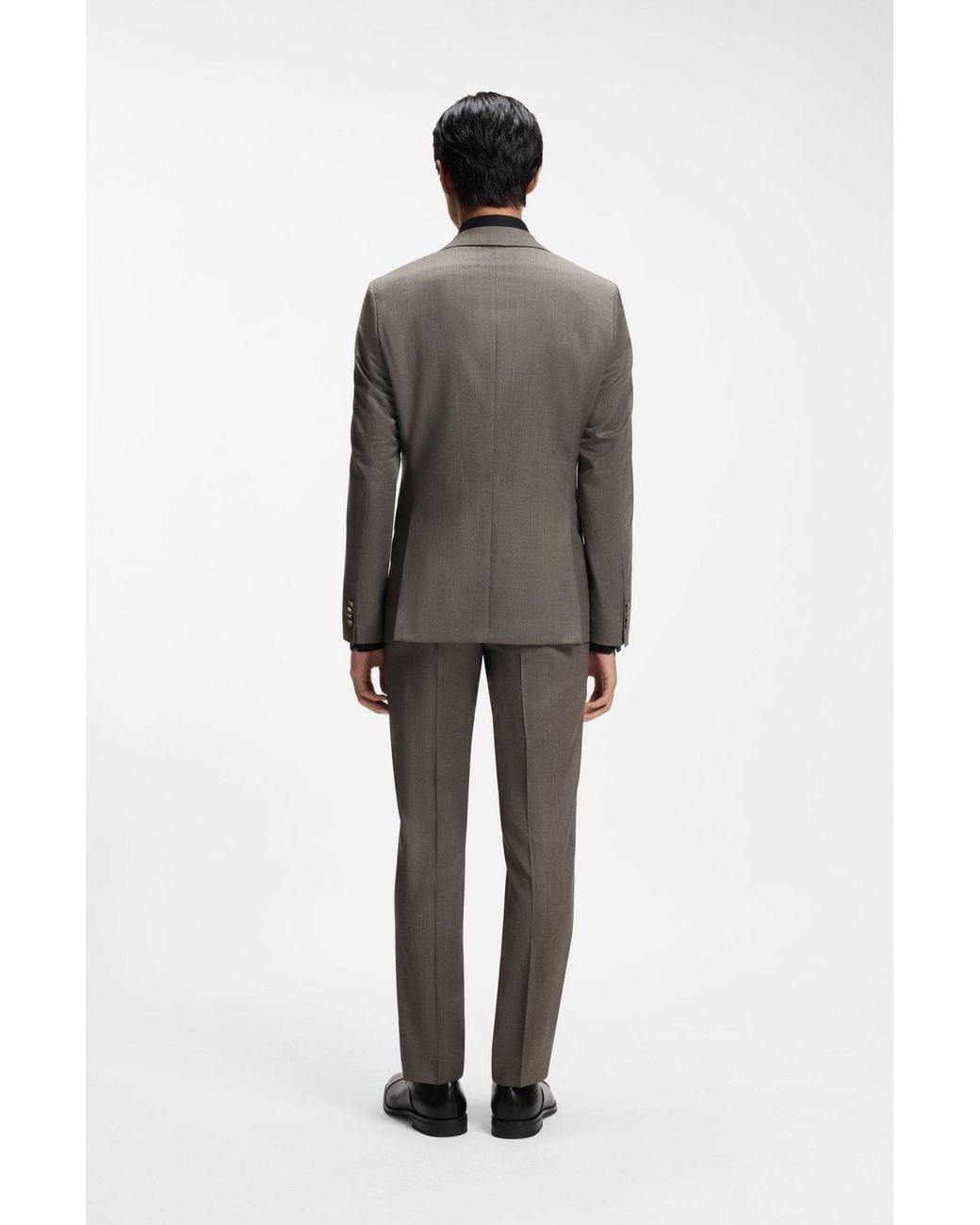 Boss One Slim-Fit Colbert in het Black voor heren