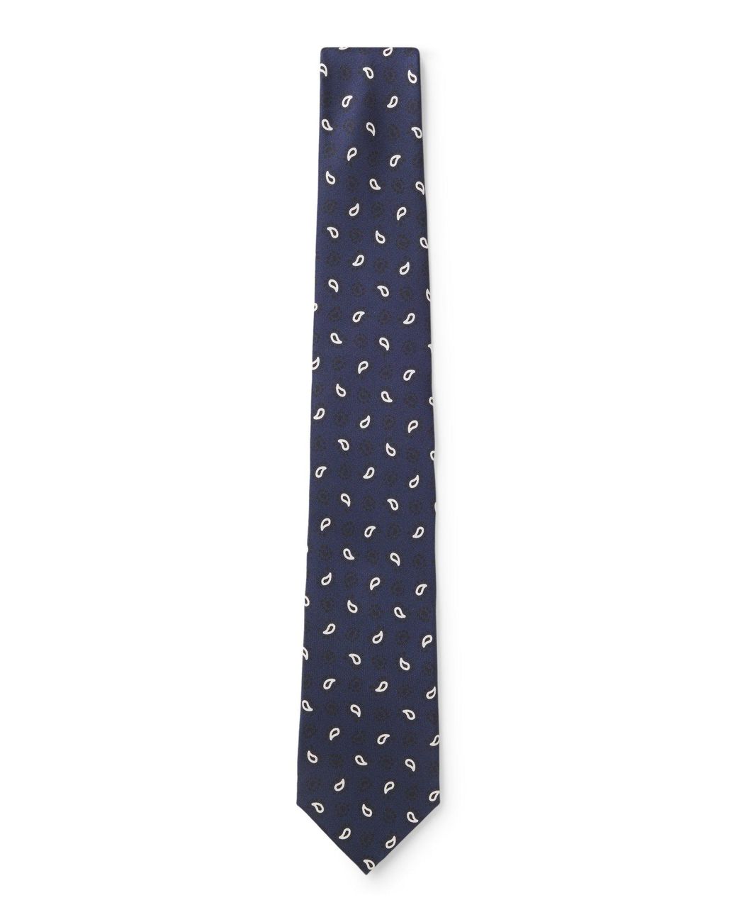 Corbata De Seda Con Estampado Por Toda La Prenda Boss de hombre de color Blue