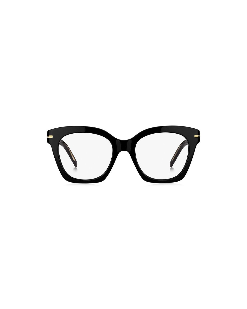 Boss Black Acetate Optical Frames With-Tone Hardware