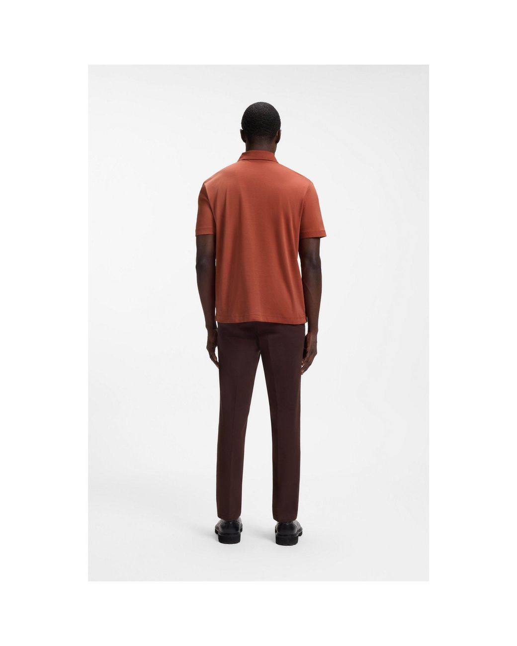 Boss Brown Polo Shirt for men