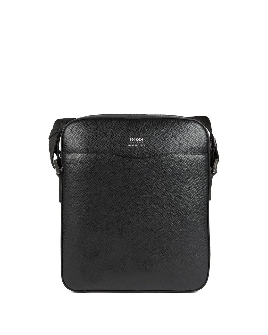BOSS by HUGO BOSS Signature Collection Reporter Bag In Palmellato