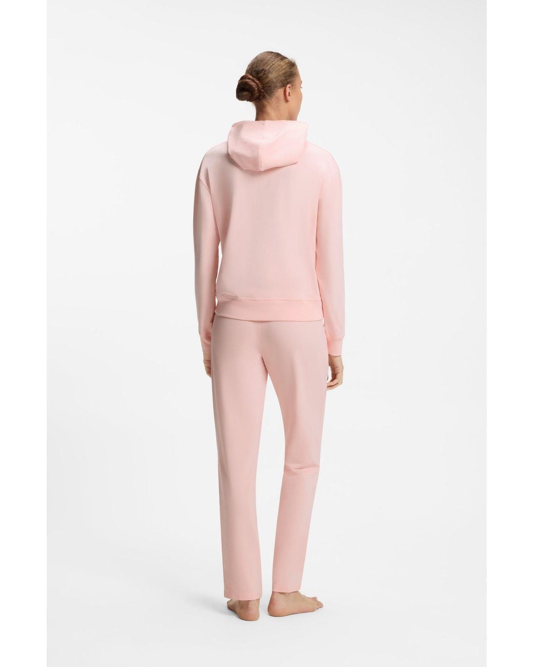 HUGO Hoodie in het Pink