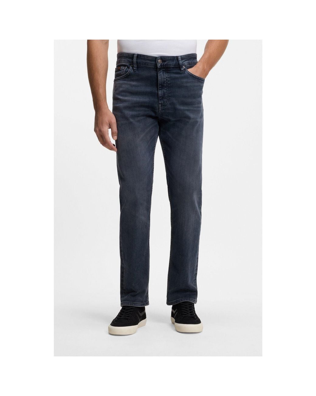 Boss Blue Ogden Regular-Fit Jeans for men