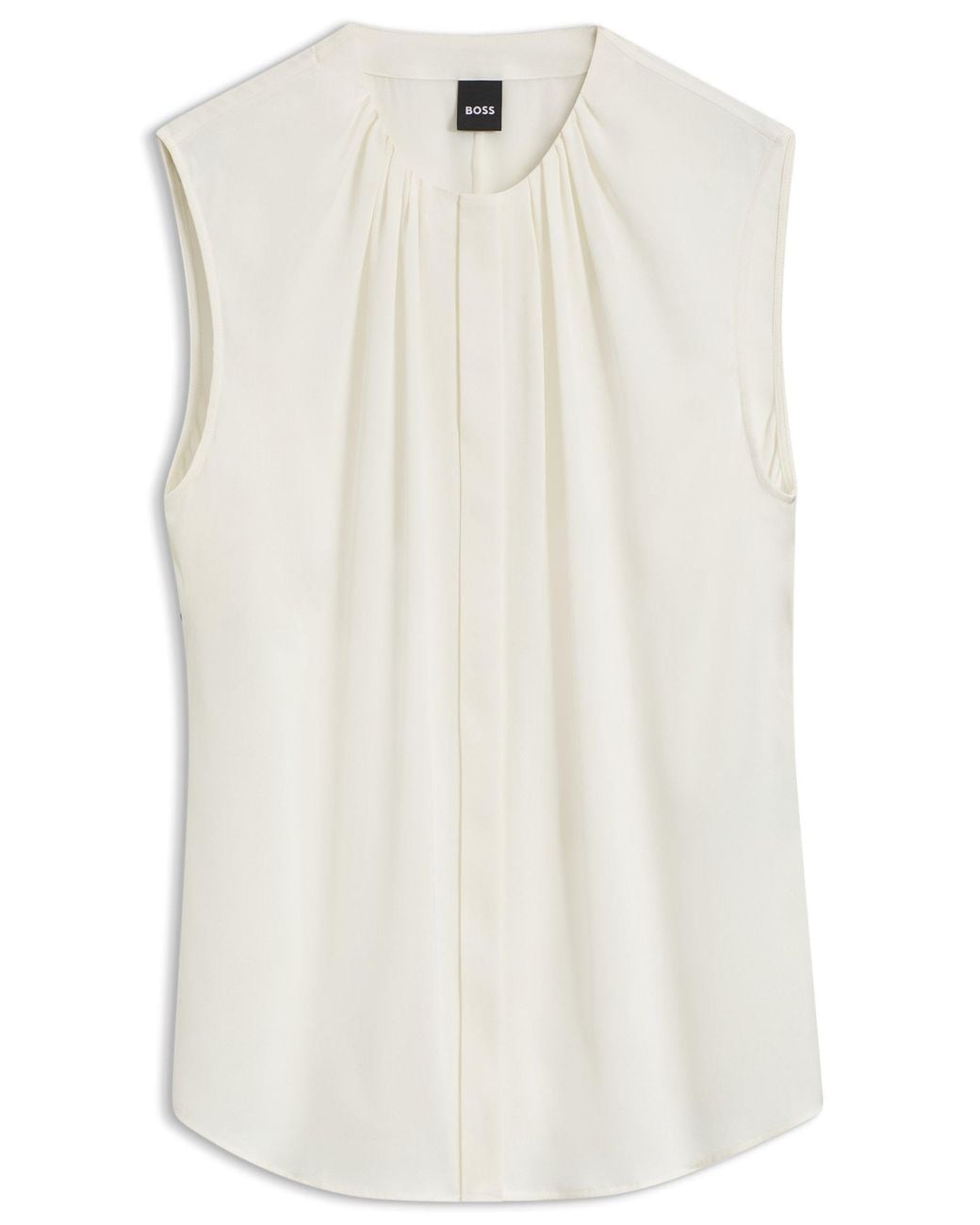 Camicetta Regular Fit di Boss in White