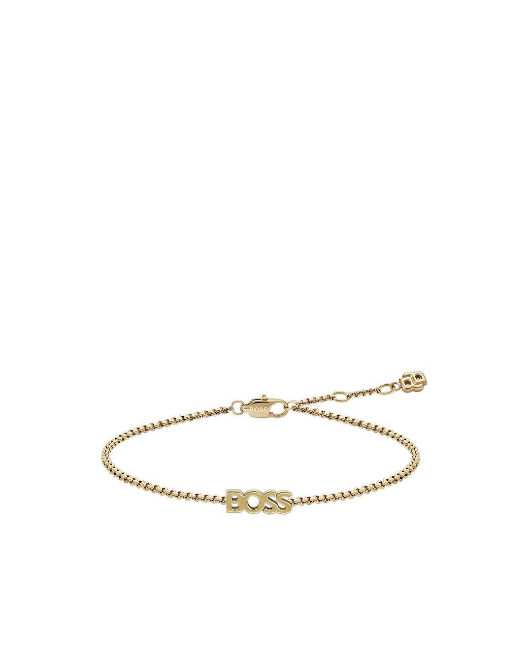 Boss Metallic Logo Bracelet