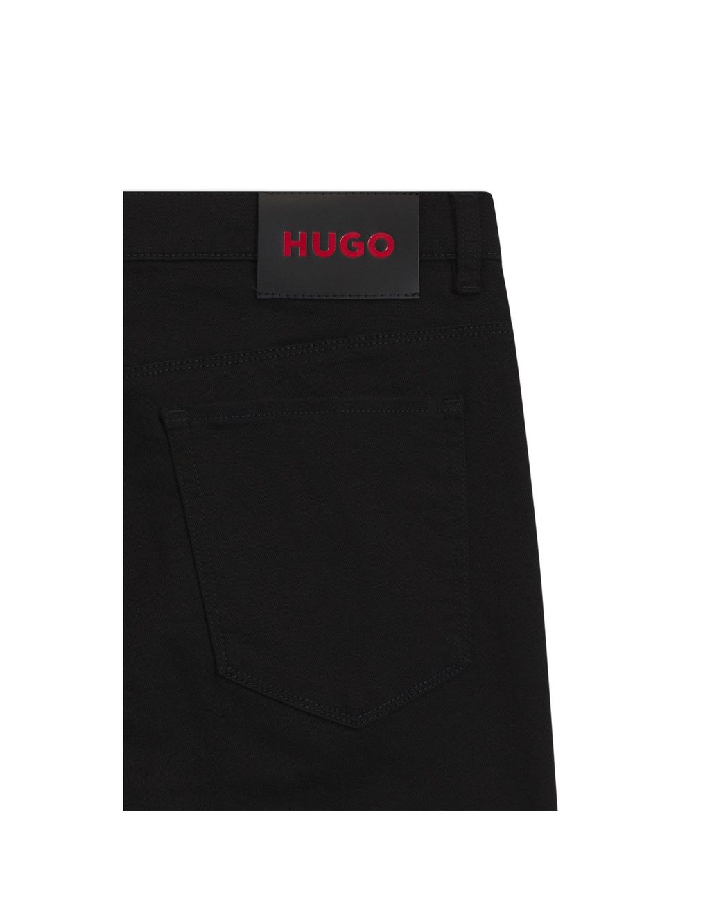 HUGO Black Slim-Fit Jeans for men