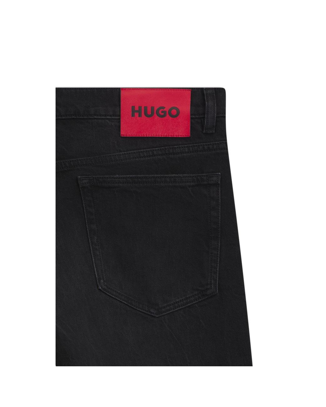 HUGO Black Slim-Fit Jeans for men