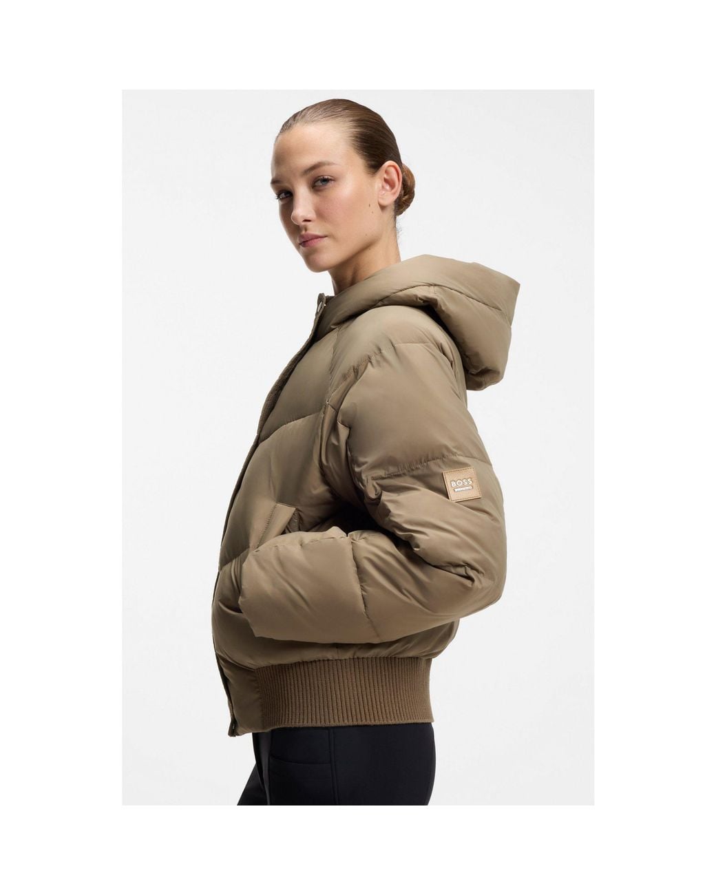 Boss Natural Equestrian Quilted Jacket