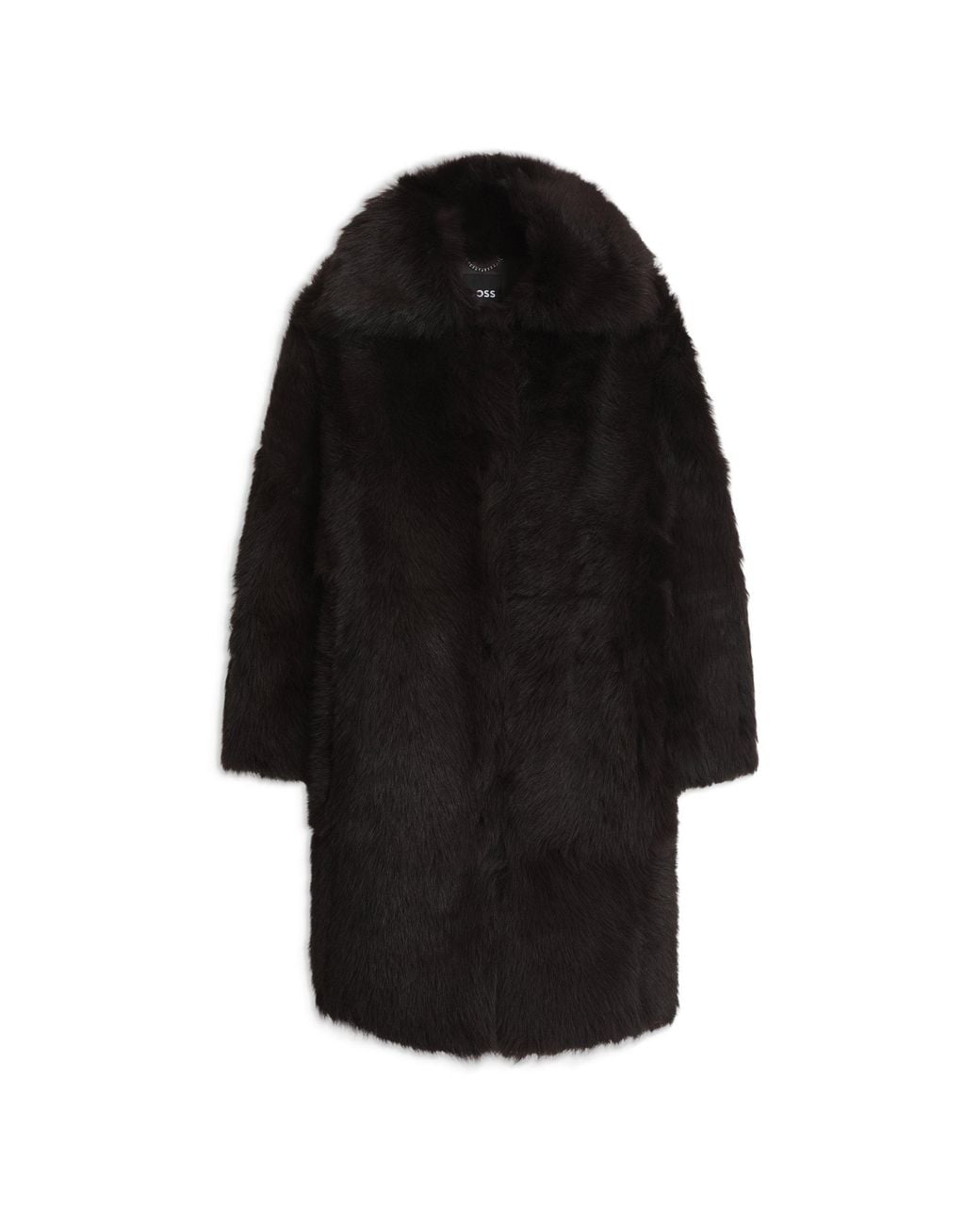 Boss Black Toscana-Shearling Coat