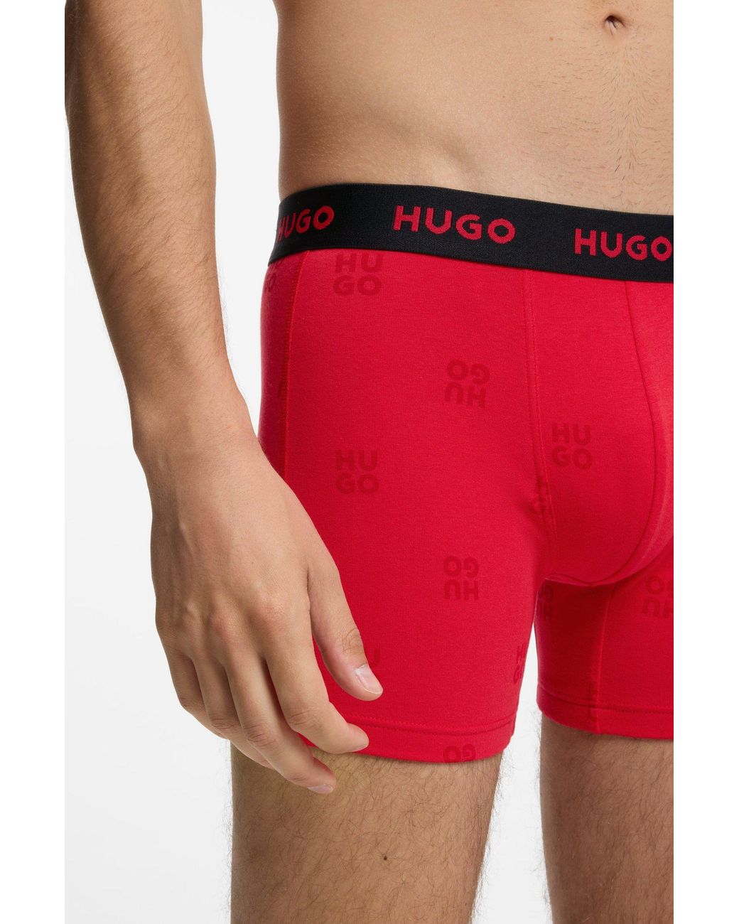 Boxer di HUGO in Red da Uomo