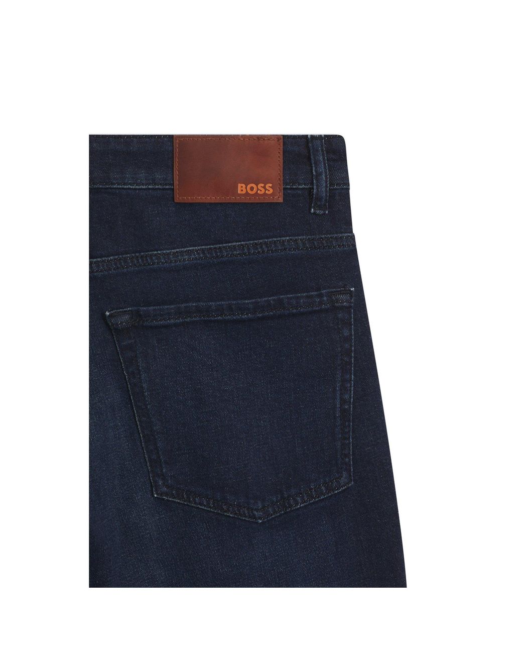 Boss Blue Maine Regular-Fit Jeans for men