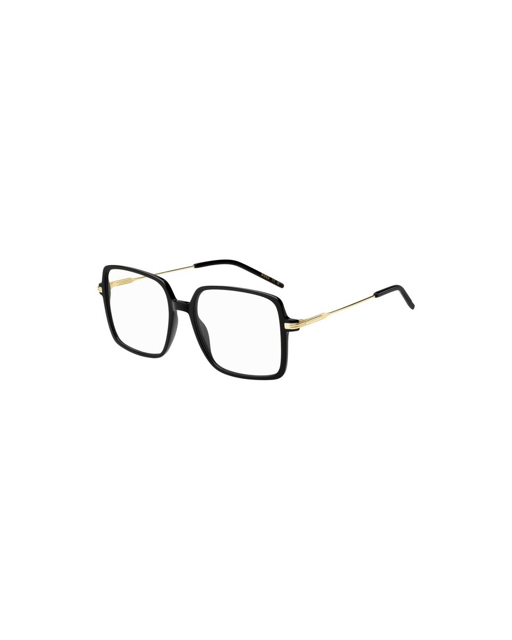 Boss Black Acetate Optical Frames With-Tone Temples