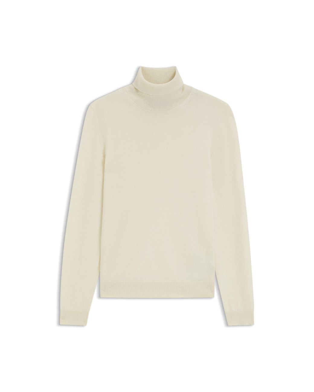Boss Gray Rollneck Sweater for men
