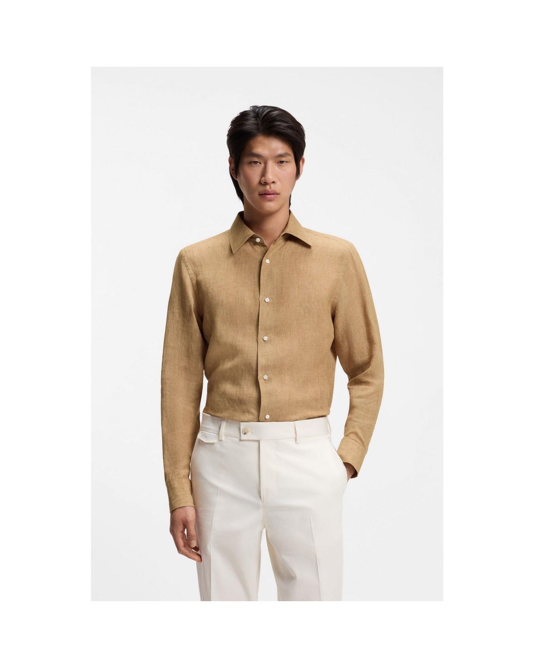 Boss Natural Slim-Fit Shirt for men