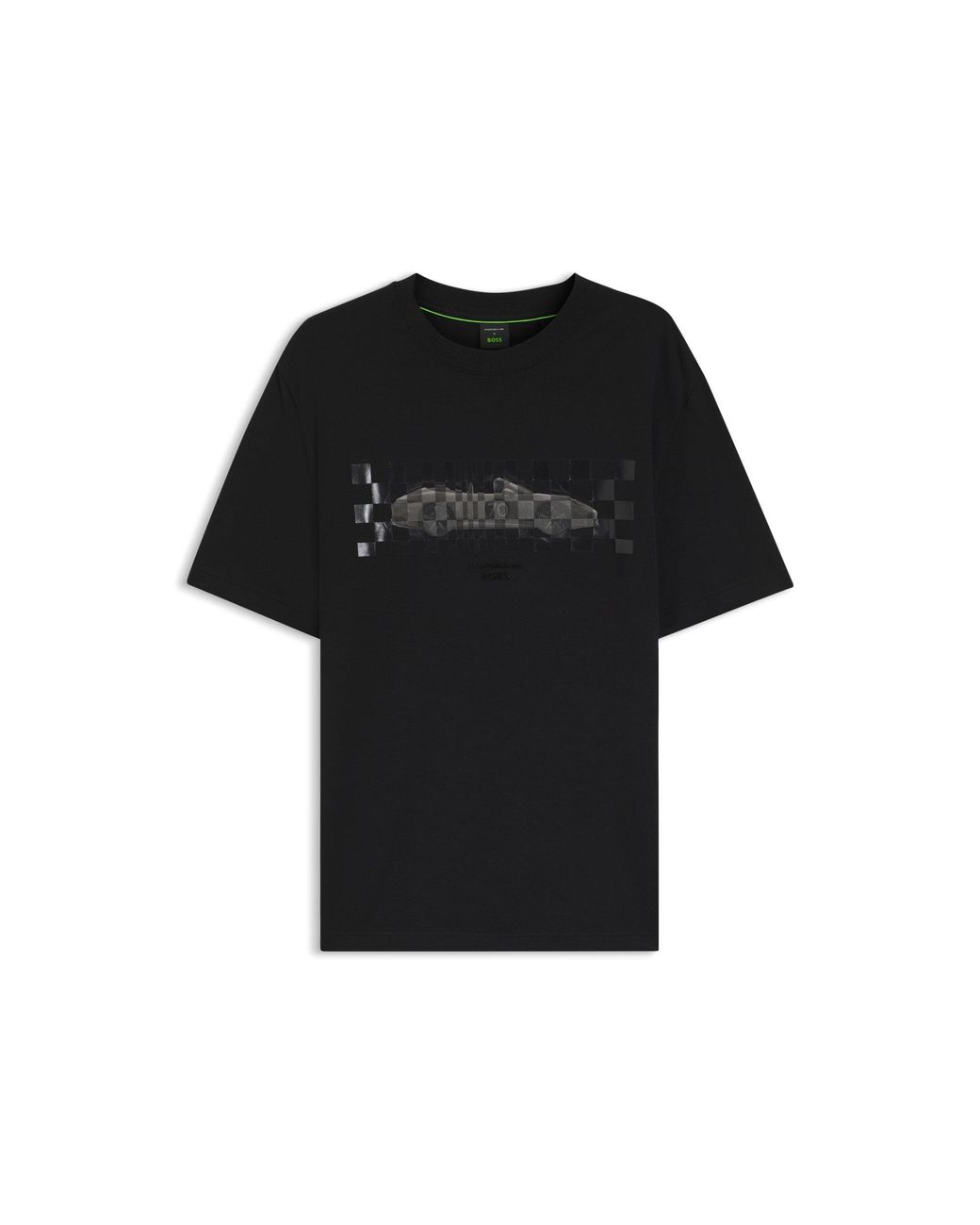 Boss Black Porsche X T-Shirt With Gloss Artwork for men