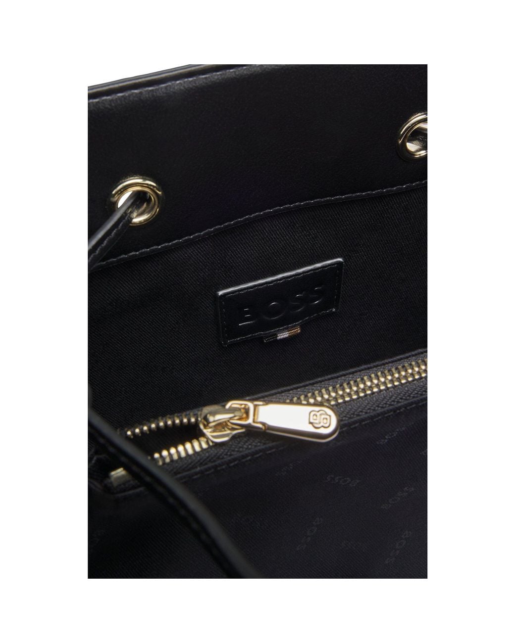 Boss Black Bucket Bag