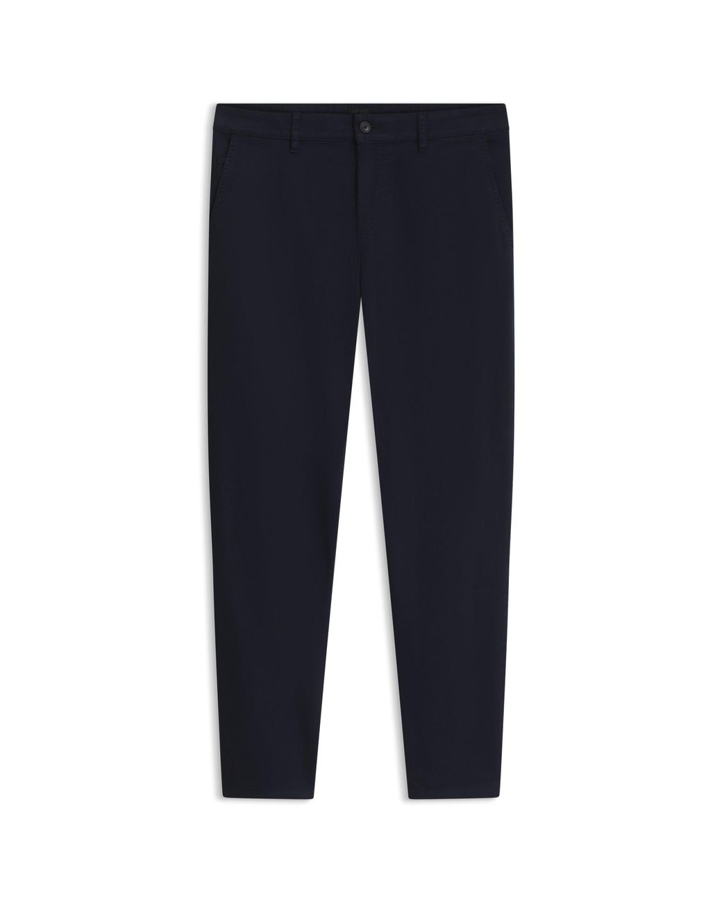 Boss Blue Tapered-Fit Chinos for men