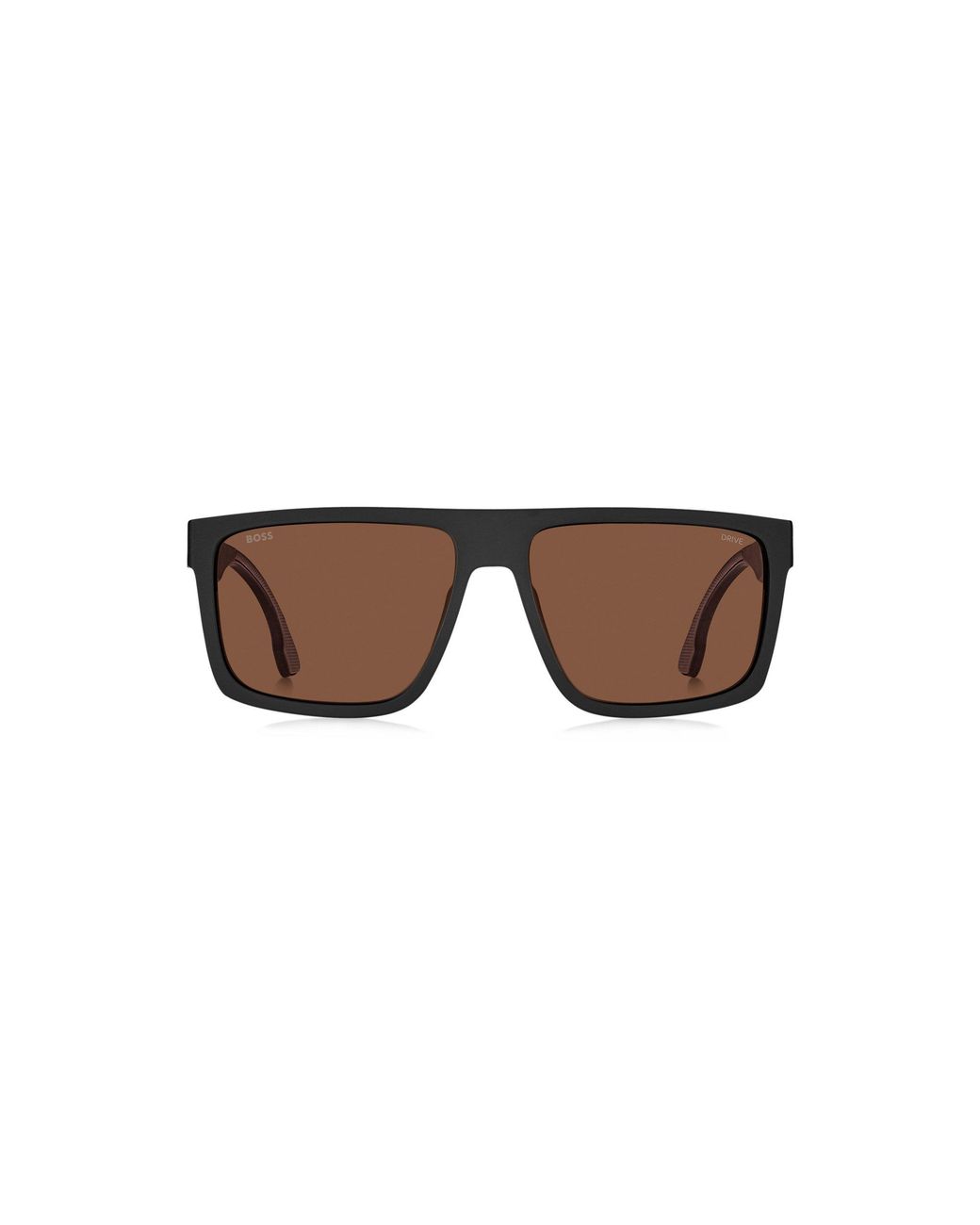Boss Brown Sunglasses With High-Contrast Polarised Lenses for men