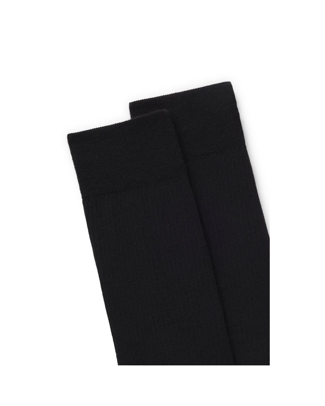 Boss Black Two-Pack Of Regular-Length Ribbed Socks for men