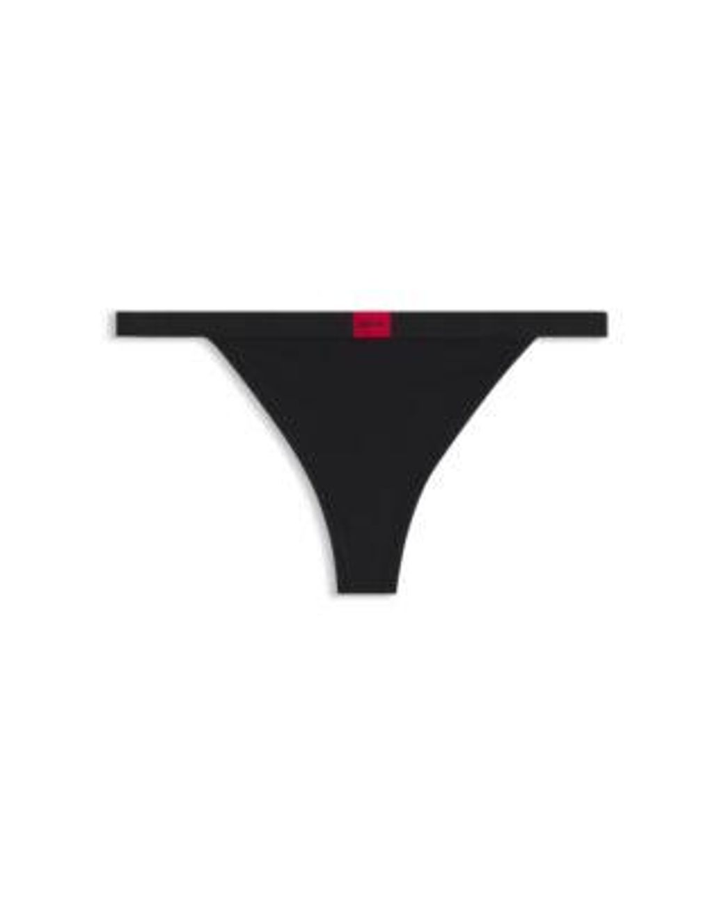 String Taille Basse Avec Taille Logotée HUGO en coloris Black